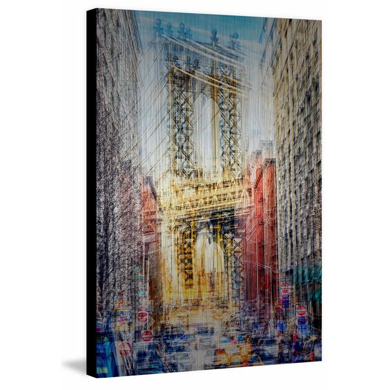 Marmont Hill "Chromatic City" Print on Metal
