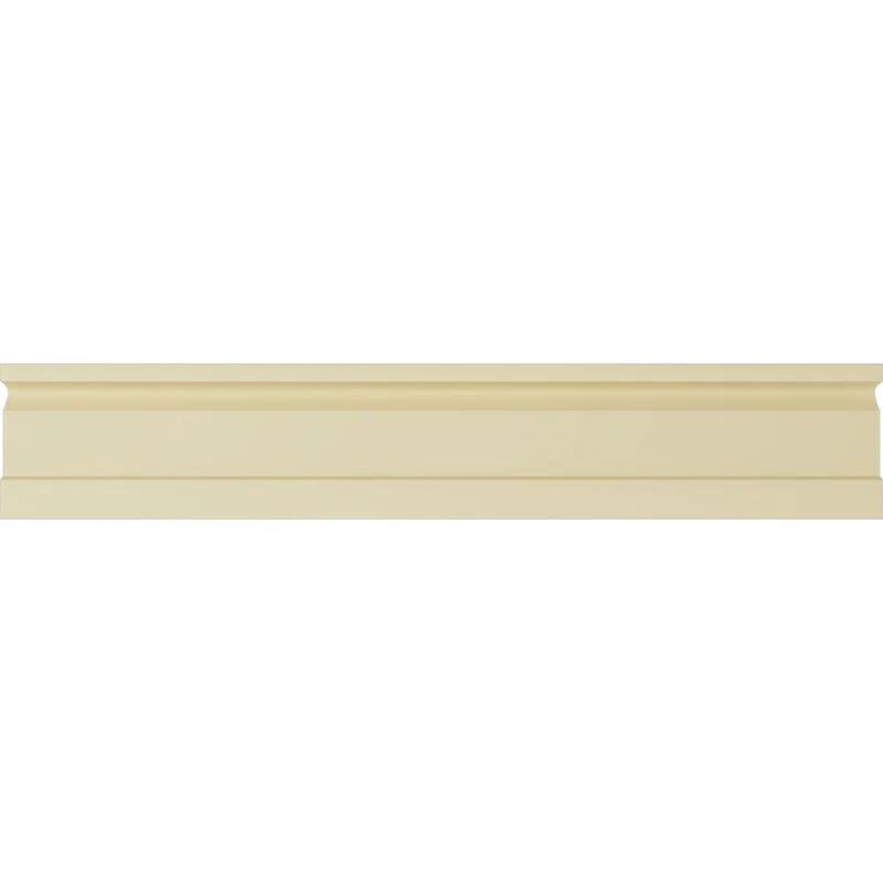 Ekena Millwork 6 1/4"H x 2"P x 94 1/2"L Federal Swag & Bow Chair Rail Moulding