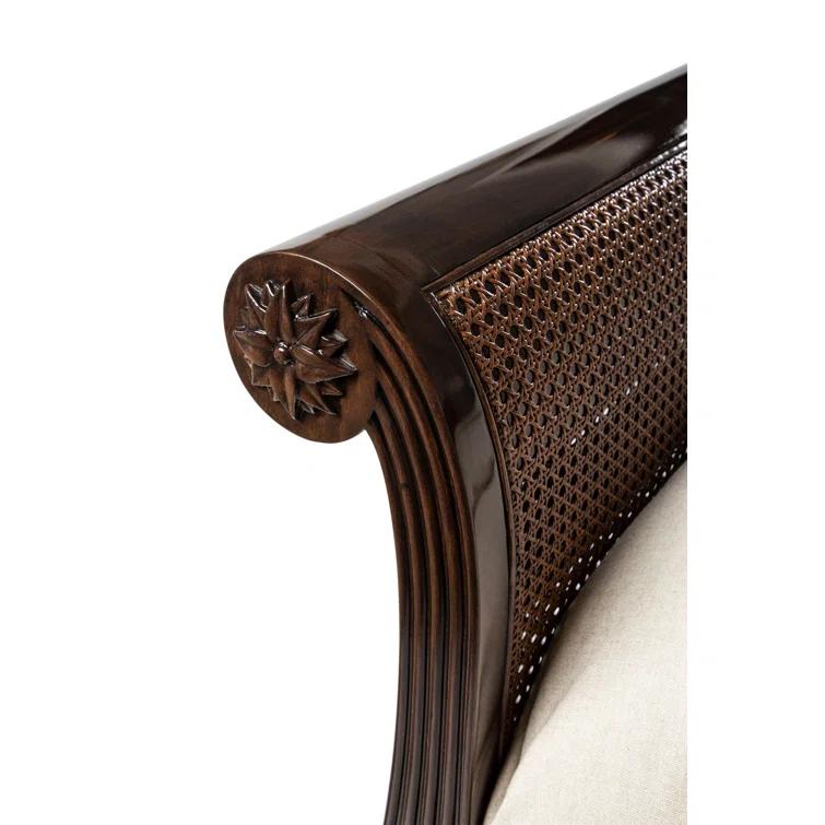 Theodore Alexander Alexa Hampton Solid Wood Sleigh Bed