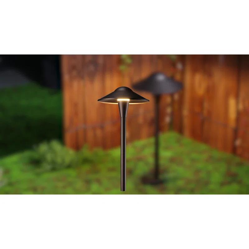 3CCT Low Voltage Landscape Pathway Lights, 5W LED Landscape Path Light, Aluminum, Oil Rubbed Bronze (Set of 12)