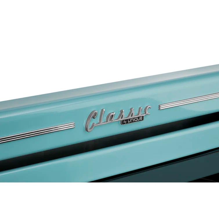 Unique Appliances Classic Retro 30" 5 Element 3.9 cu. ft. Freestanding Electric Glass Top Range with Convection Oven UGP-30CR EC T