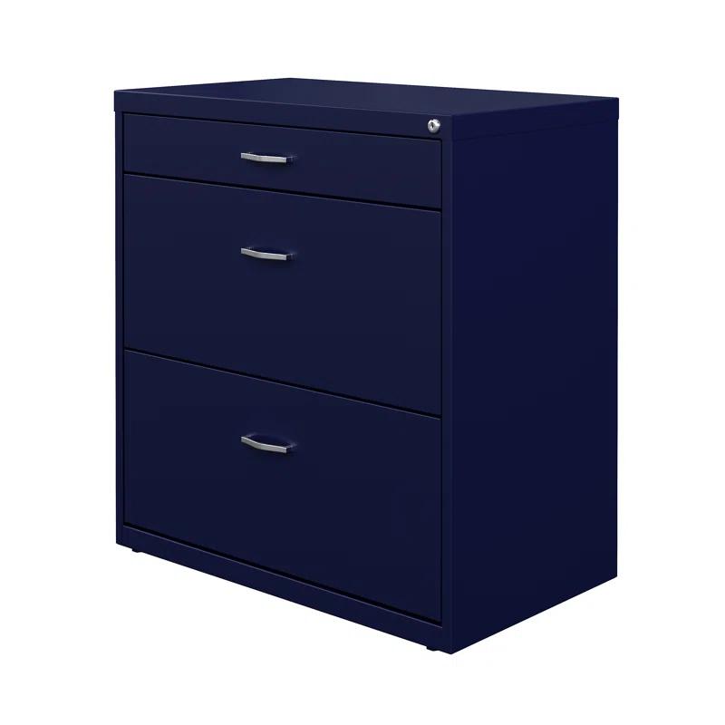 Inbox Zero Clete 30'' Wide 3 -Drawer Steel File Cabinet