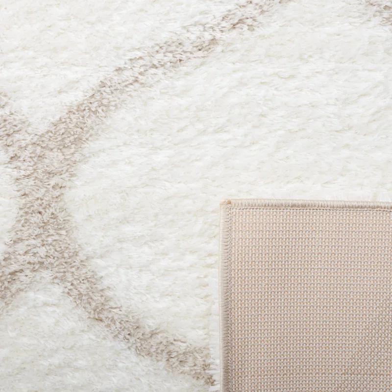 Red Barrel Studio® Tahoe Shag Performance Geometric Rug