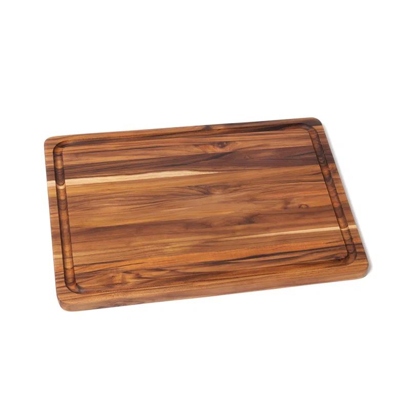 Lipper Teak Edge Grain Cutting Board, Large
