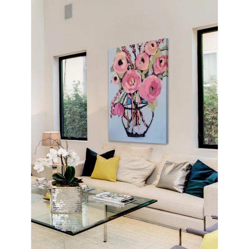 Marmont Hill " Lots Of Pink Flowers " by Michelle Rivera