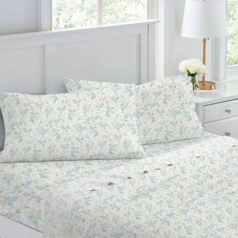Laura Ashley Laura Ashley Sateen Cotton Printed Sheet Sets