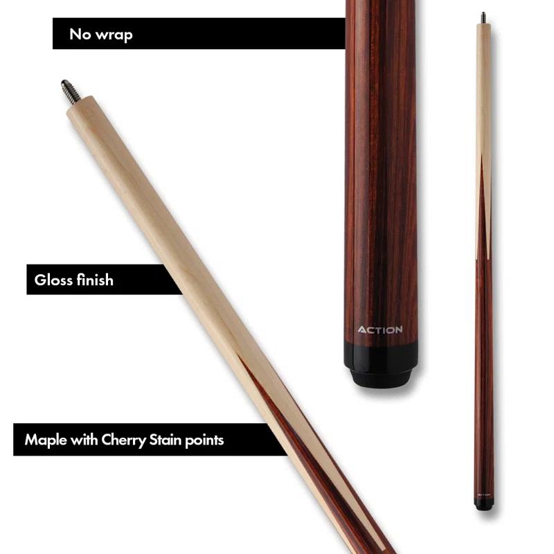 Action Action Wood Pool Cues