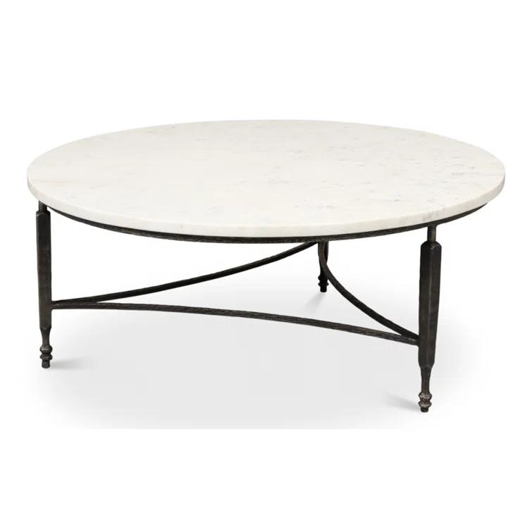 Sarreid Ltd Mykos Marble Top Coffee Table