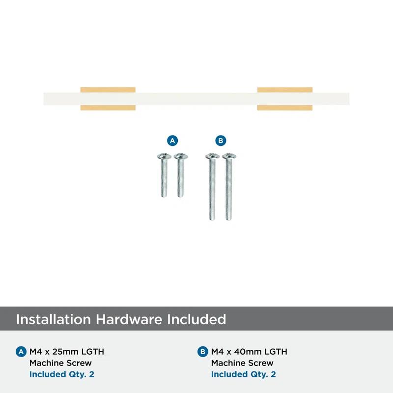 Amerock Urbanite 3-3/4 inch (96mm) Center-to-Center