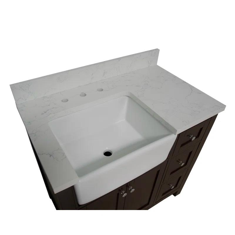 Red Barrel Studio® Yorkshire 36" Single Bathroom Vanity Set