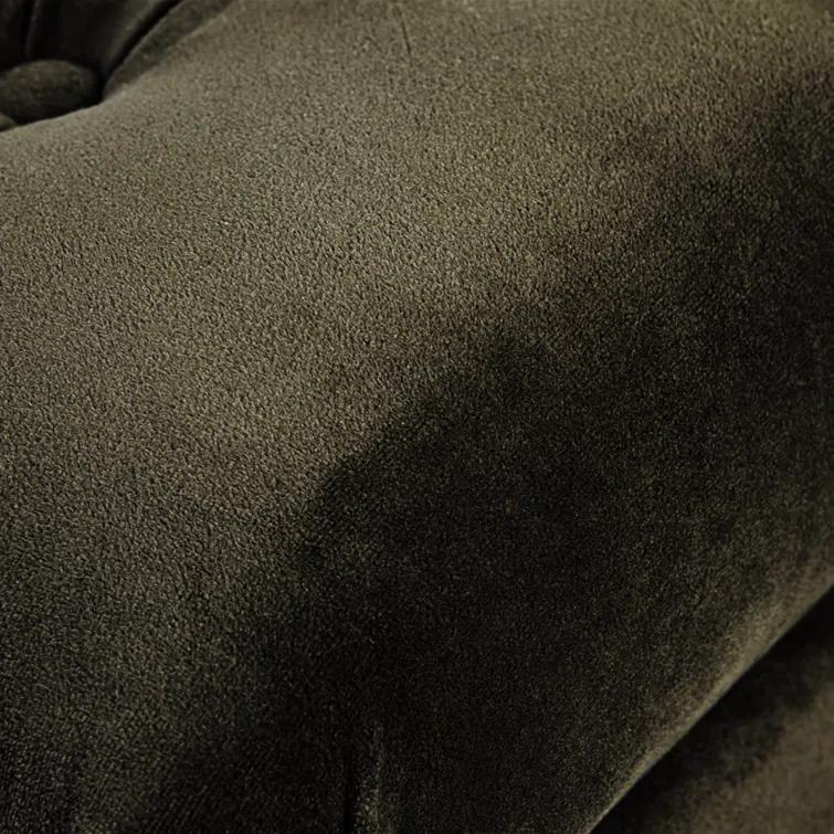 HomePop Velvet Upholstered Storage Bench