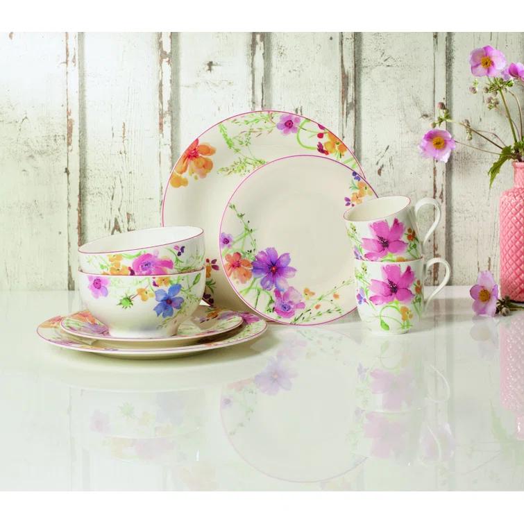 Villeroy & Boch Mariefleur 7.5" Breakfast Cup Saucer & Reviews | Wayfair