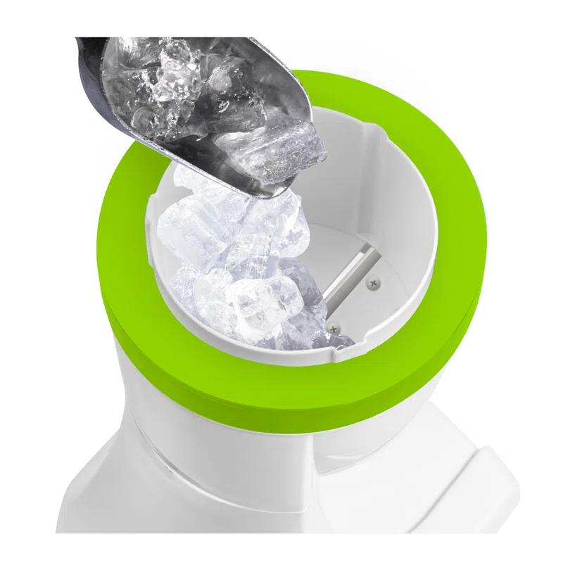 Nostalgia Nostalgia Electric Hawaiian Shave Ice & Snow Cone Maker, Includes Reusable Cup And Two Ice Molds, Stainless Steel Blades