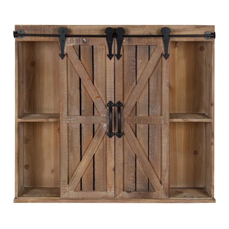 Enora Solid Wood Accent Cabinet