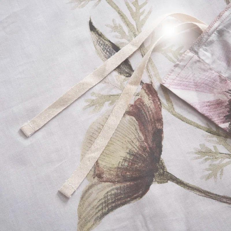 Cassandra 3 Piece Cotton Duvet Cover Set
