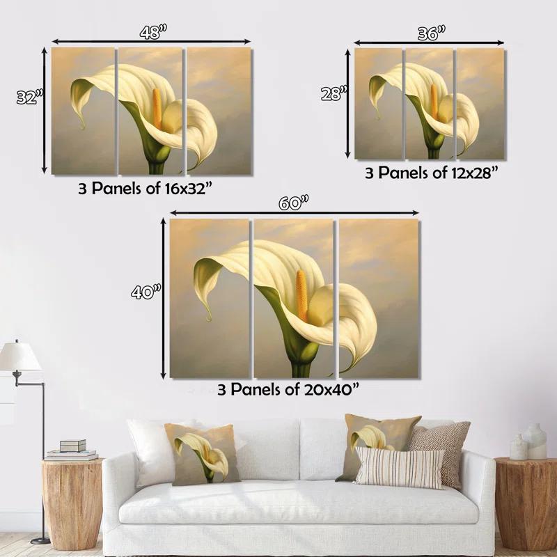 Design Art Plants & Flowers Wall Decor on Metal
