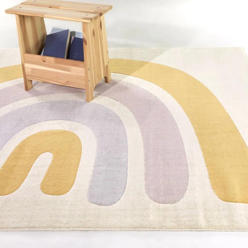 Rectangle Power Loom Polypropylene Rug