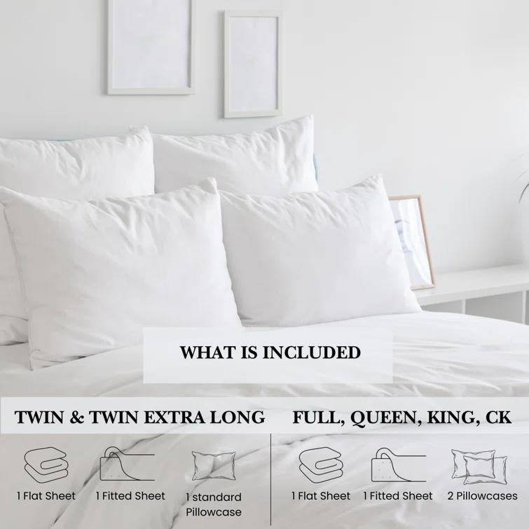 Pointehaven Flannel Sheet Set