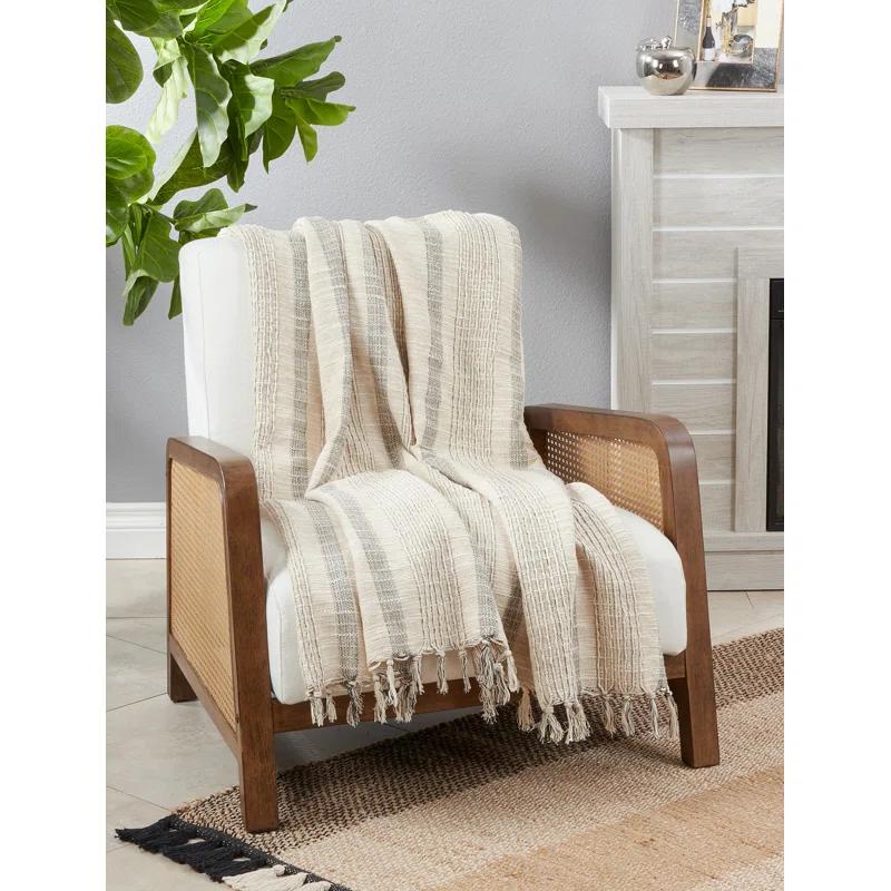 Hand Woven Throw Blanket