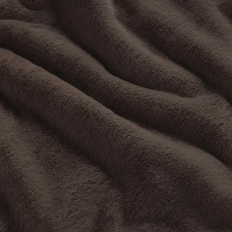 Allisandro Double-Sided Soft and Luxurious Faux Fur Throw Blanket
