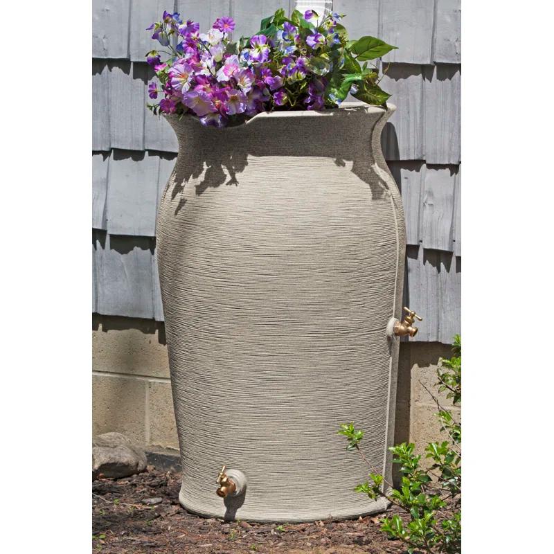 Red Barrel Studio® Red Barrel Studio® Plastic Planter Rain Barrel