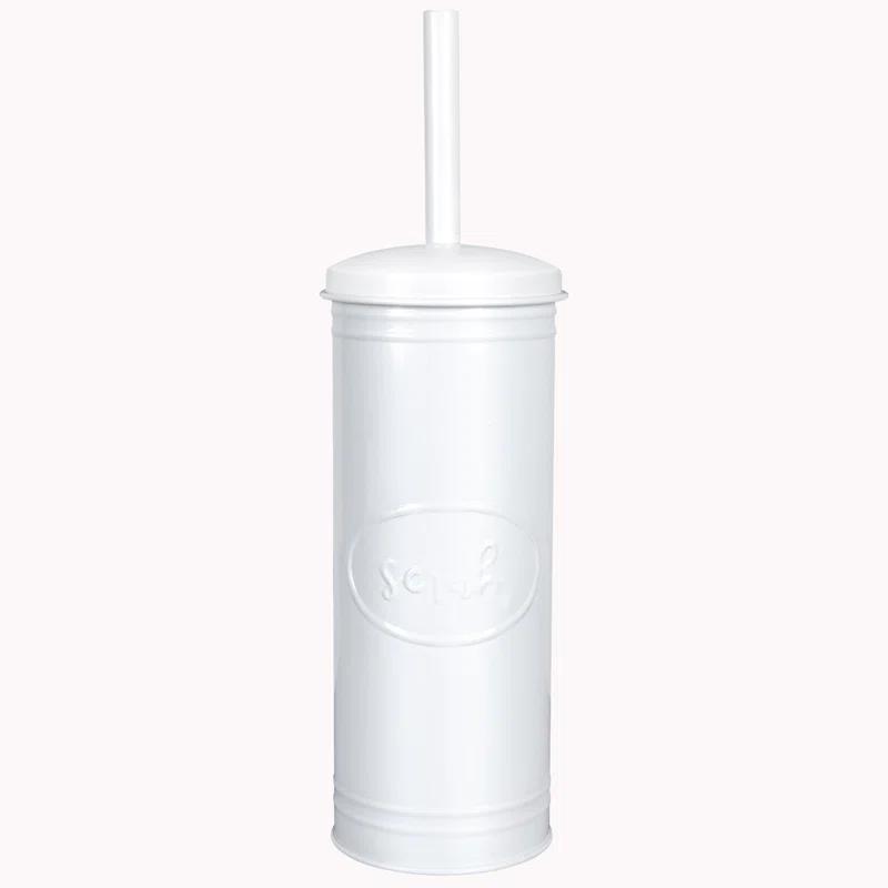 Autumn Alley Metal Toilet Brush And Holder