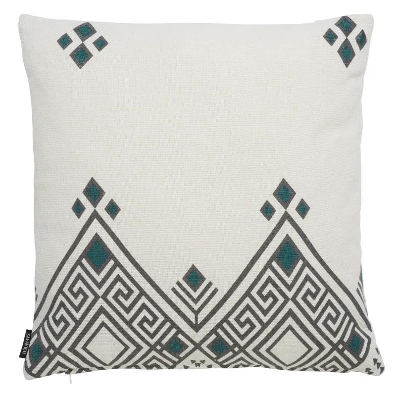 Safavieh Geometric Cotton Throw Pillow
