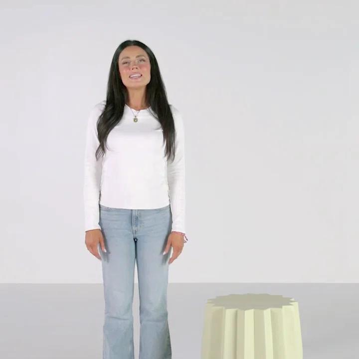 Davila Round Indoor / Outdoor Side Table - Ivory