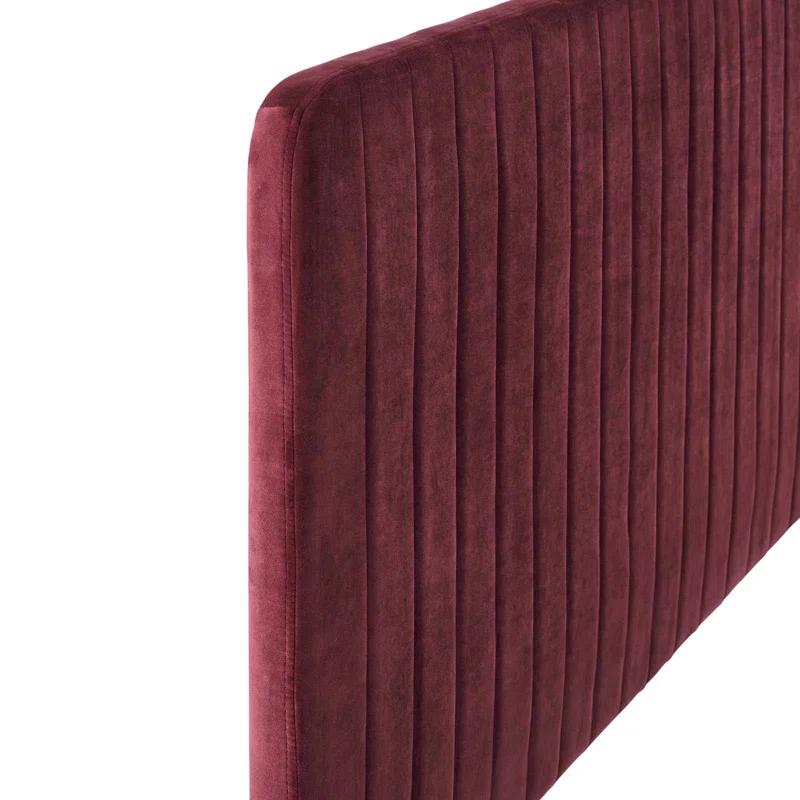 Mercer41 Milenna Channel Tufted Headboard