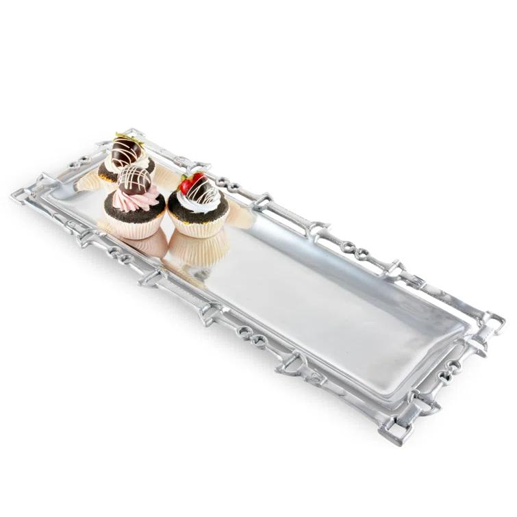 Arthur Court Designs Equestrian Metal Tray