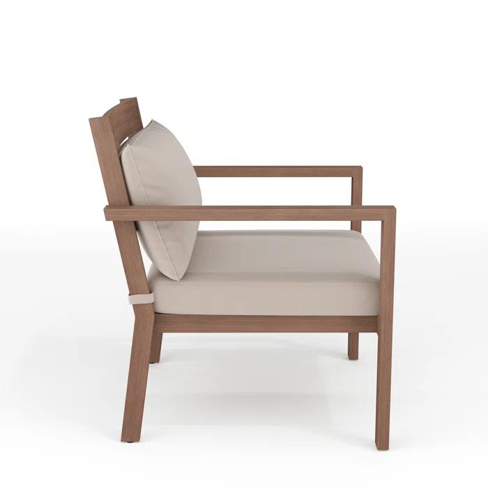 Martha Stewart Martha Stewart Bedford All-Weather Patio Accent Chairs with Seat and Lumbar Cushions (Set of 2)