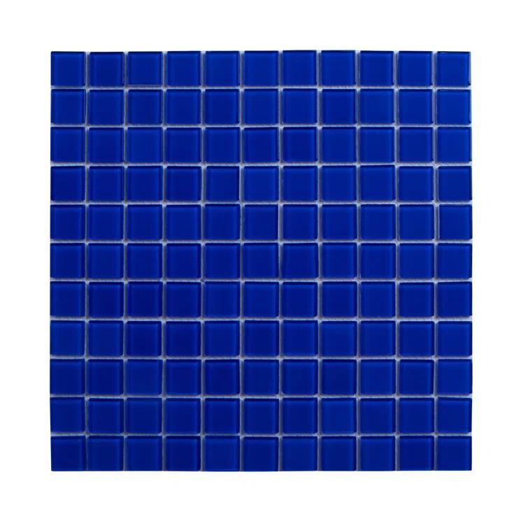 WS Tiles® 1" x 1" Straight Edge Glass Mosaic Tile