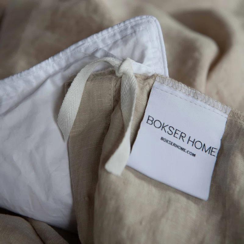 BOKSER HOME All Season Premium Down Alternative Duvet Comforter Insert