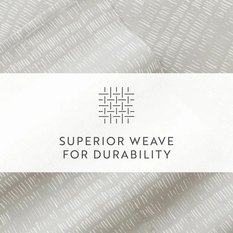 4 Piece Sheet Set Patterned Microfiber Ultra Soft Bedding