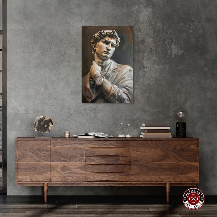 Notori Art Notoriart Classy Sculpture Framed Style 1 Piece Canvas Wall Art