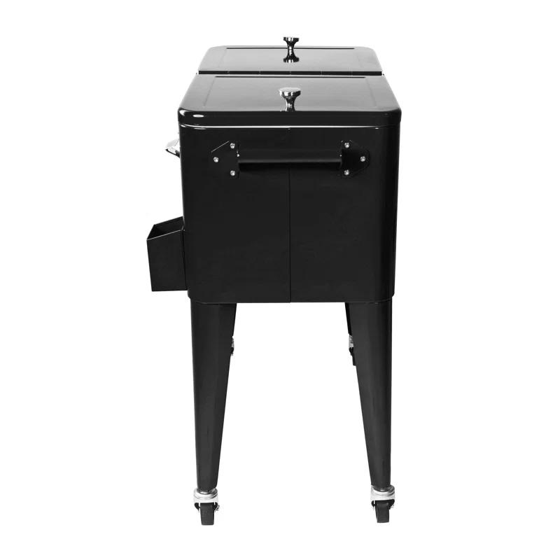 Permasteel 80-Qt Classic Outdoor Patio Cooler On Wheels