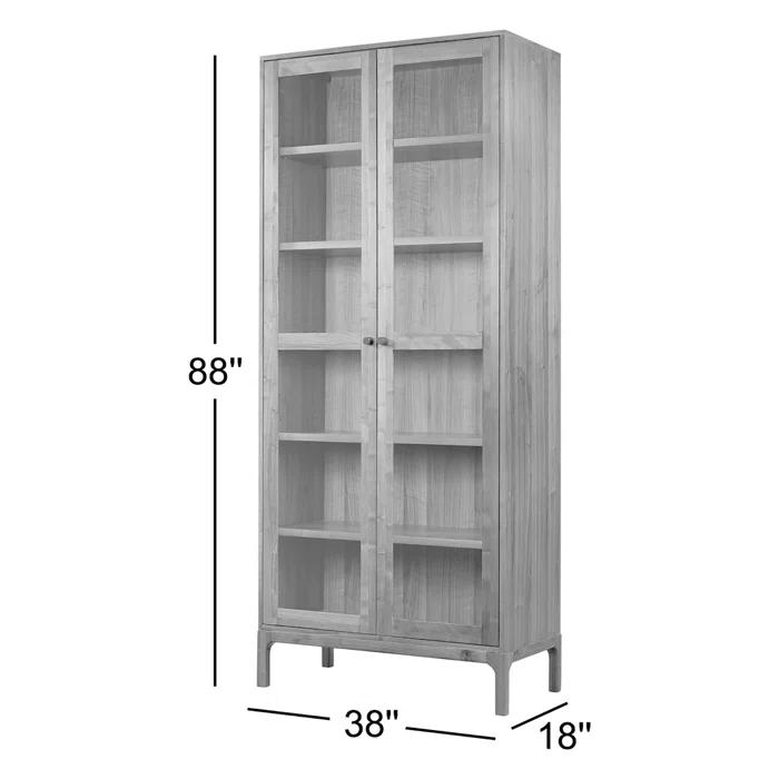 Cameron Curio Cabinet - Brown