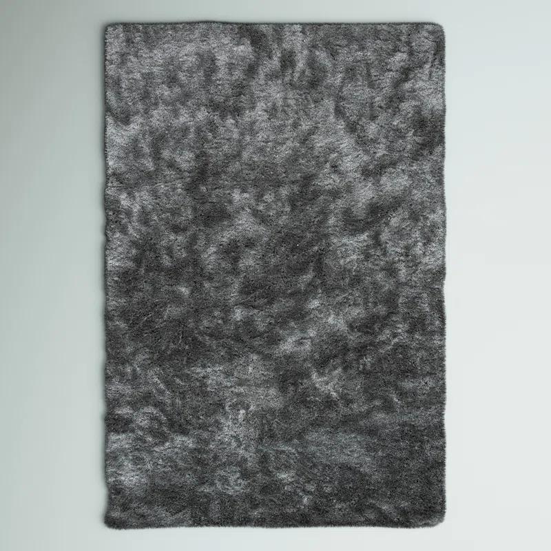 Steelside™ Annike Handmade Tufted Gray Area Rug