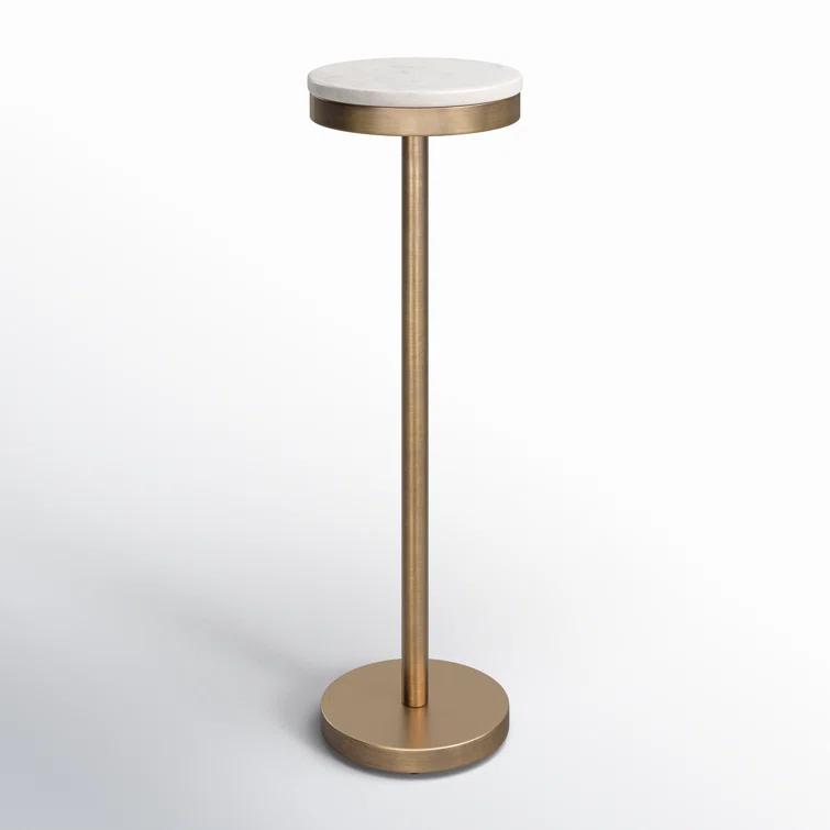 Oswald Side Table - White Marble