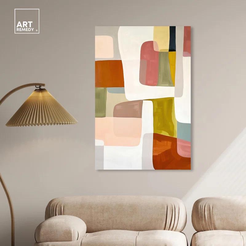 Art Remedy Resilience Canvas Sunset Abstract Wall Art by Art Remedy