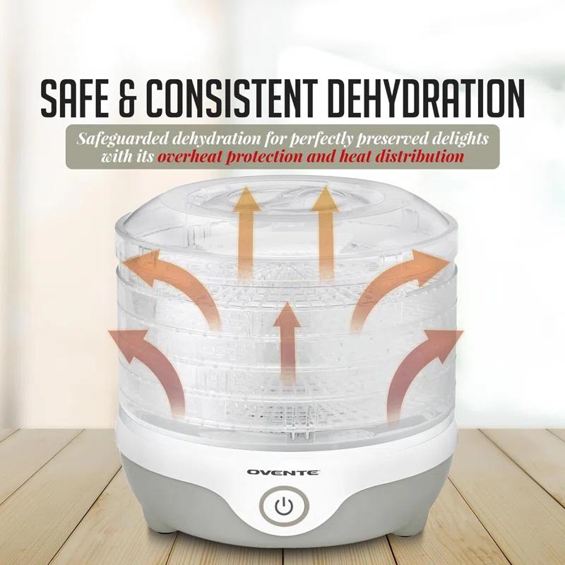 Ovente OVENTE 5 Tray Food Dehydrator
