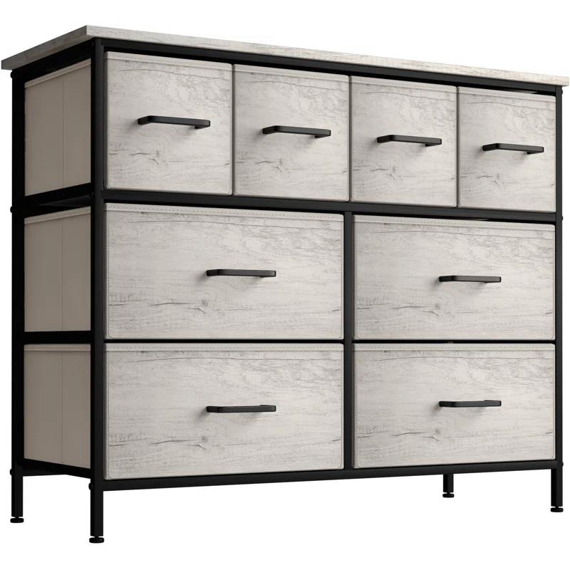 Sorbus 8 Drawers Chest Dresser with Knob Handle