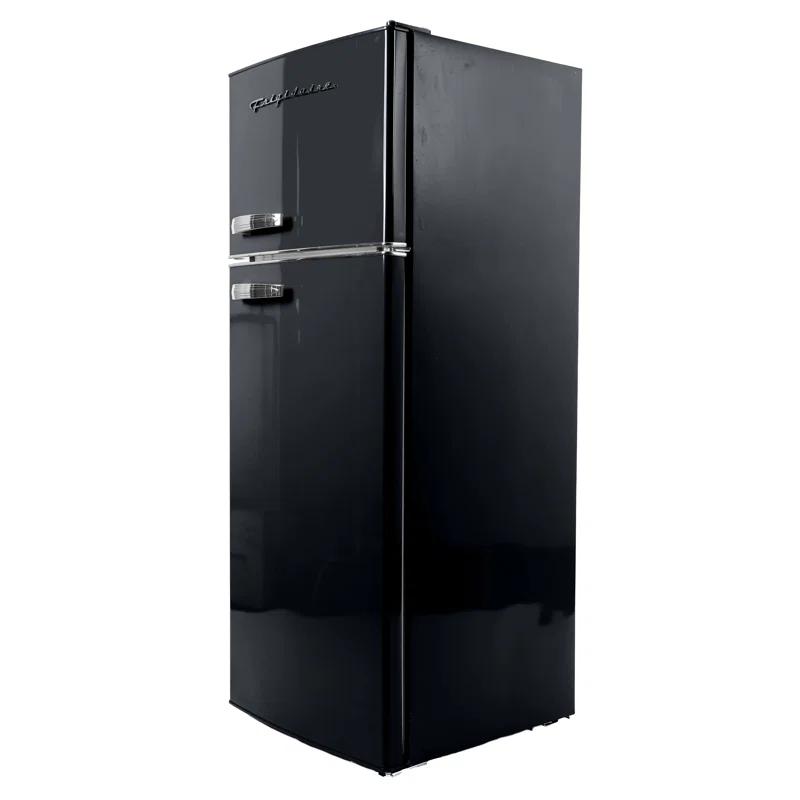 Frigidaire FRIGIDAIRE 7.5 Cu. Ft. Capacity Retro Fridge Freezer Combo, Apartment Size