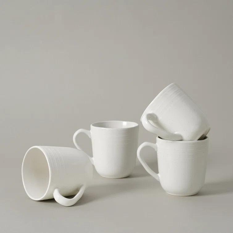 Evansburg 14oz Stoneware Coffee Mug- Service for 4 (Set of 4)
