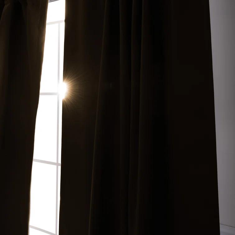 Best Home Fashion, Inc. Solid Grommet Blackout Thermal Curtain Panels & Reviews | Wayfair