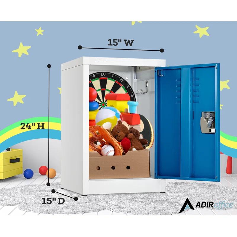 AdirOffice Steel 1-Tier School and Home Storage Locker