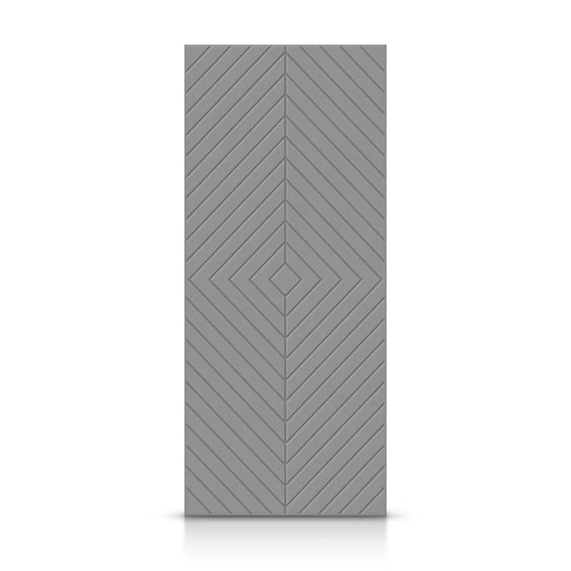 Calhome Hollow Paneled Painted Slab Door