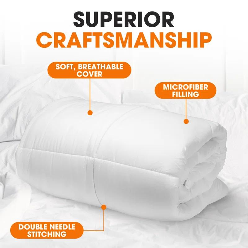 Alwyn Home Tanna All Season Microfiber Down Alternative Comforter