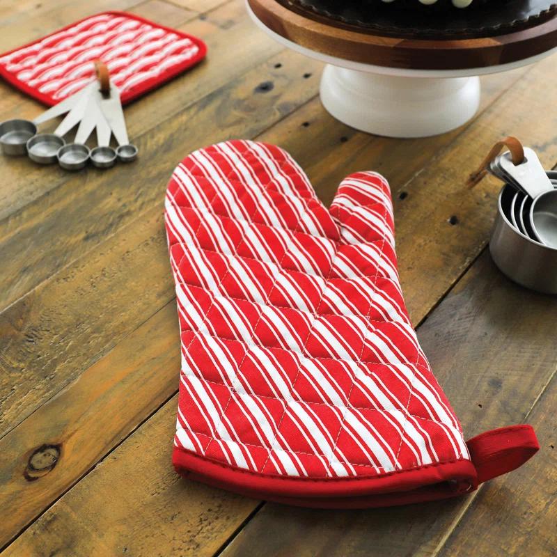 Better Houseware Better Houseware Striped Cotton Oven Mitt