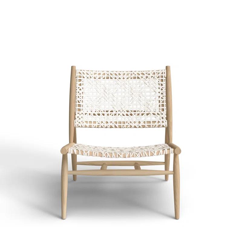 Kazbah Genuine Leather Side Chair
